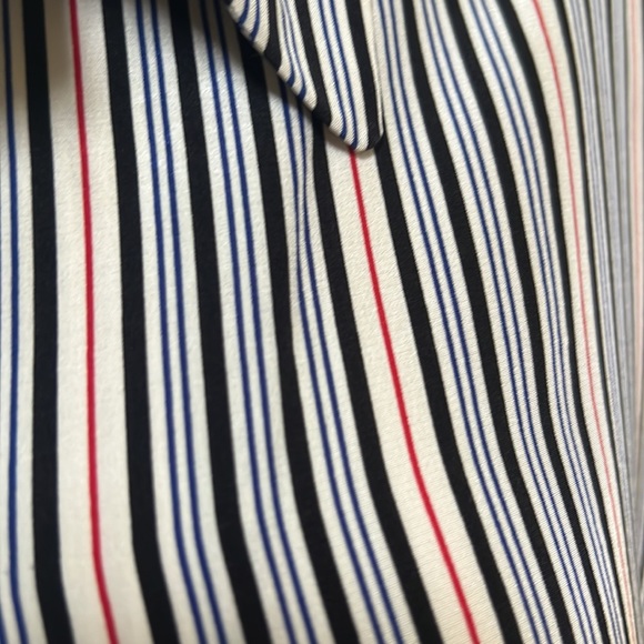 Talbots stripped silk shirt - Picture 7 of 10